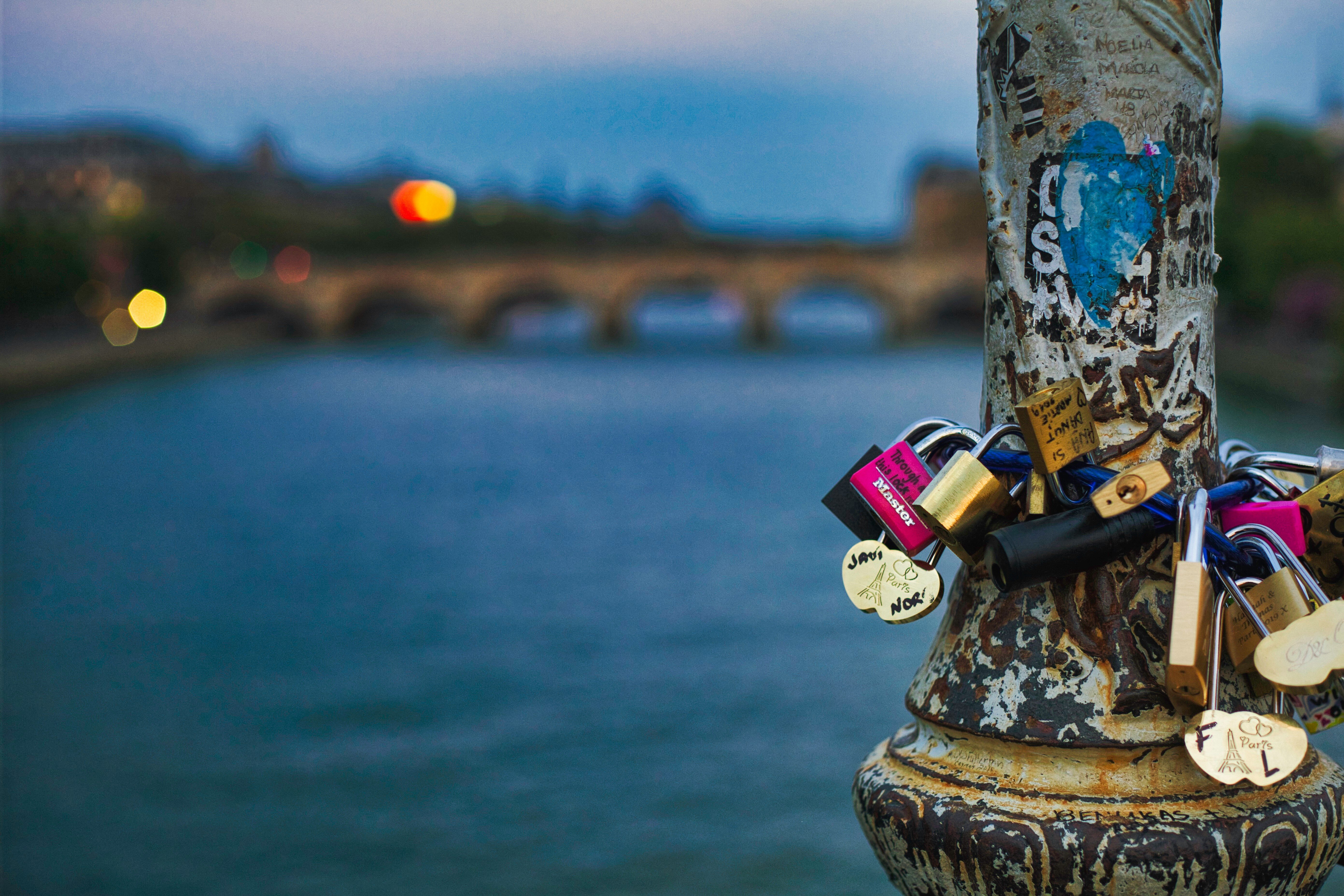 love locks for Valentine's Day in Italy