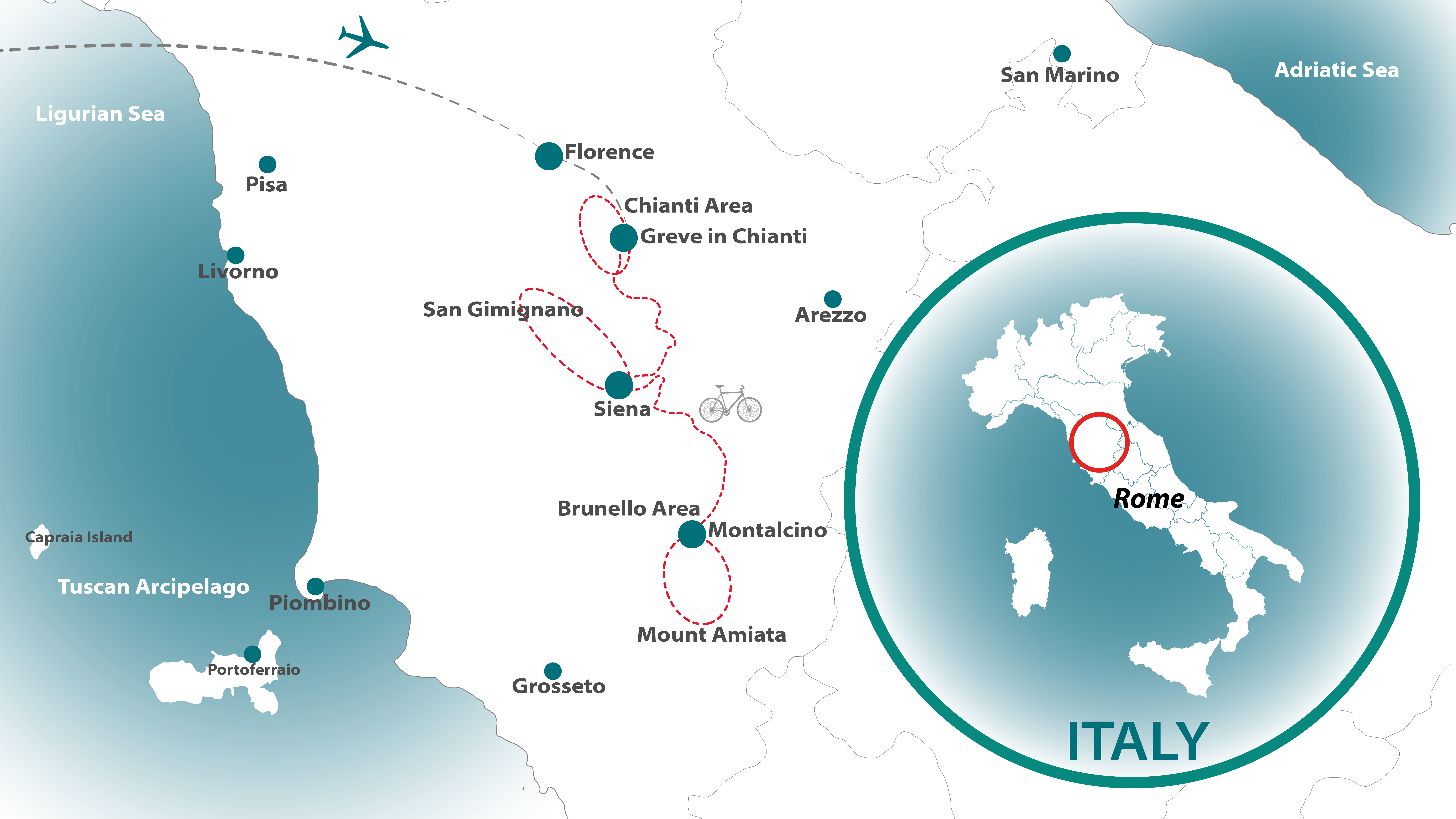 Tuscany Mini Cycling Tour Tuscany Mini Cycling Tour